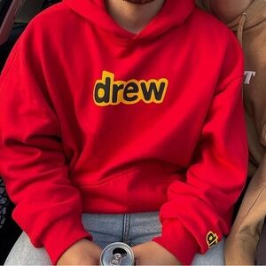 Red Drew Hoodie